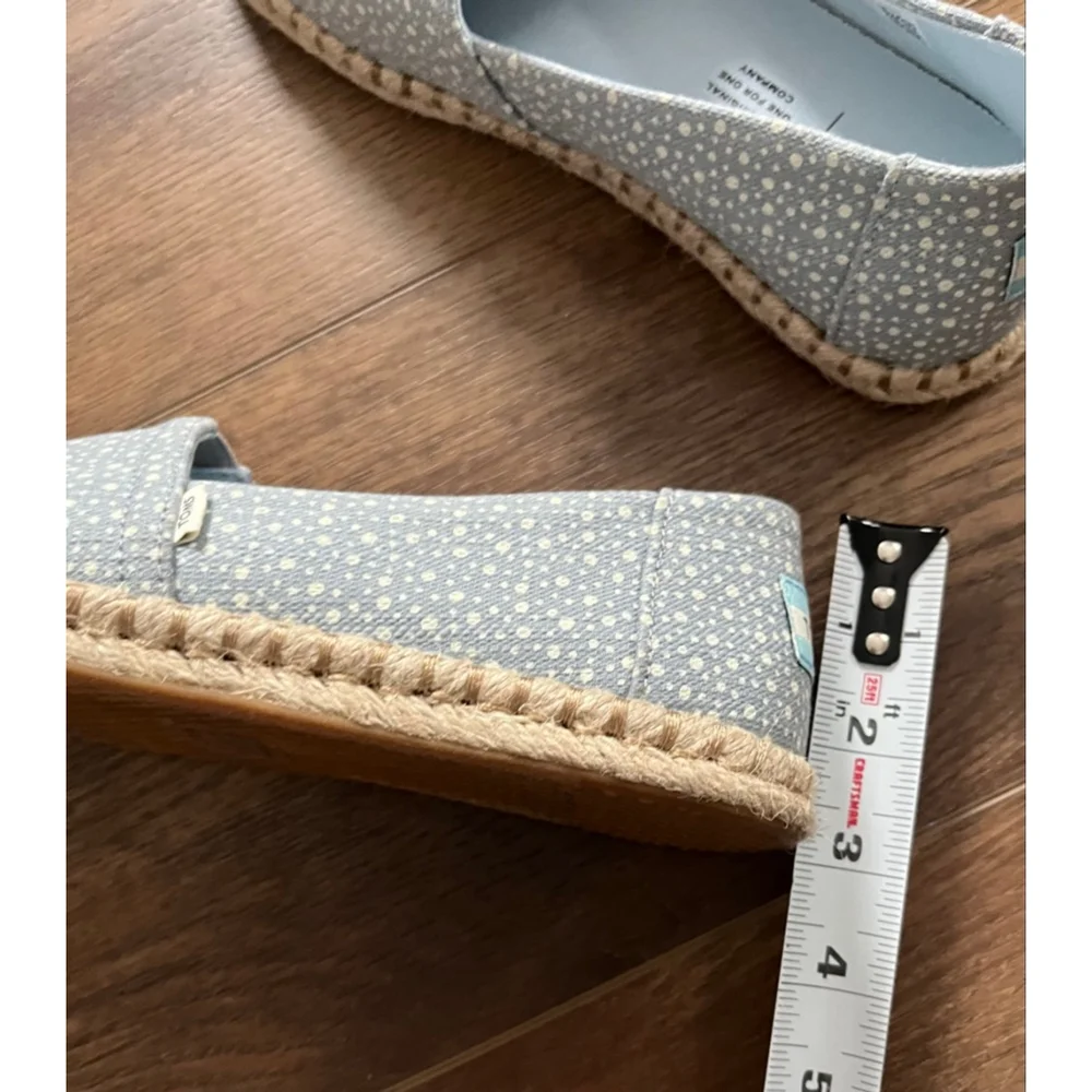 Toms NWOT Alpargata rope espadrille shoes 7.5